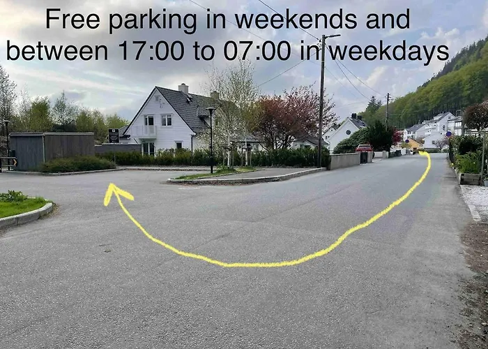 펜션 Floien -free Parking